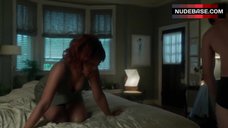 8. Rihanna Cleavage – Bates Motel