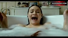 3. Tania Saulnier Boobs Flash in Tub – Slither