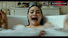 4. Tania Saulnier Boobs Flash in Tub – Slither