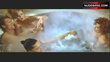 6. Lysette Anthony Topless in Jacuzzi – Switch