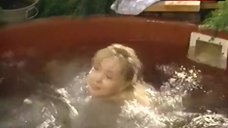 7. Lysette Anthony Naked in Hot Tub – Save Me