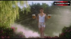 6. Julie Bowen in Sexy Lingerie with Beer – Happy Gilmore