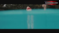 2. Evan Rachel Wood Diving in Red Bikini – The Life Before Her Eyes