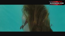 8. Evan Rachel Wood Diving in Red Bikini – The Life Before Her Eyes