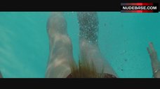 9. Evan Rachel Wood Diving in Red Bikini – The Life Before Her Eyes