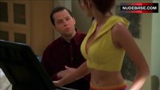 2. April Bowlby Hot Scene – Two And A Half Men