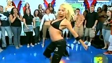 3. Kimberly Wyatt Dancing in Bikini Top – Total Request Live