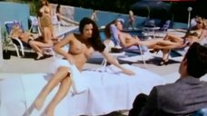 7. Amy Weber Topless Sunbathing – Forbidden Games