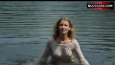 Alexandra Lamy in Wet See-Through Dress – Ricky