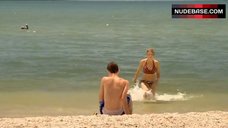 2. Sarah Jones in Bikini – Still Green