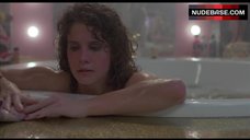 9. Nancy Travis Nude in Hot Tub – Married To The Mob