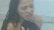 10. Leslie Brockett Nude Breasts and Butt – Demons At The Door