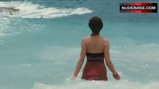 9. Caterina Murino Flashes Ass – The Garden Of Eden