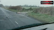 3. Lee Blakemore Naked on Roadside – Blood