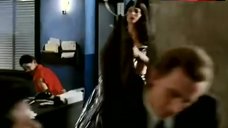 2. Joan Severance Shows Lingerie in Police Station – Black Scorpion
