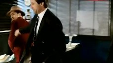 4. Joan Severance Shows Lingerie in Police Station – Black Scorpion