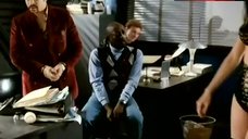 5. Joan Severance Shows Lingerie in Police Station – Black Scorpion
