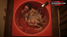 1. Chloe Sevigny Naked in Red Round Bathtub – The Wait