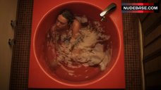 2. Chloe Sevigny Naked in Red Round Bathtub – The Wait