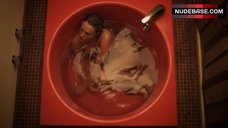 4. Chloe Sevigny Naked in Red Round Bathtub – The Wait