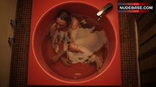 5. Chloe Sevigny Naked in Red Round Bathtub – The Wait