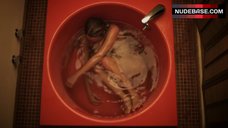 6. Chloe Sevigny Naked in Red Round Bathtub – The Wait