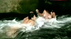 2. Brigitte De Joya Naked in River – Kangkong
