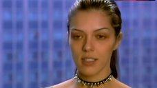 6. Adrianne Curry Nude Posing on Table – America'S Next Top Model