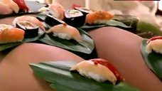 1. Adrianne Curry Sushi on Naked Body – The Surreal Life