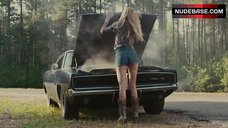 4. Amber Heard in Sexy Jeans Shorts – Drive Angry 3D