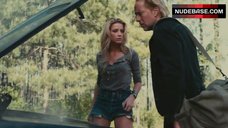 9. Amber Heard in Sexy Jeans Shorts – Drive Angry 3D