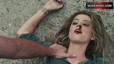 5. Amber Heard Spread Her Legs – Drive Angry 3D