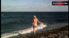 2. Birte Tove Nude on Beach – Rektor Pa Sengekanten