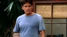 3. Marin Hinkle Bikini Scene – Two And A Half Men