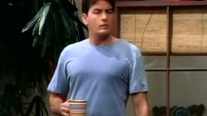 4. Marin Hinkle Bikini Scene – Two And A Half Men