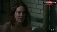 8. Lizzie Brochere Nude Butt – American Horror Story