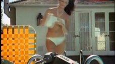 3. Jaclyn Smith in Hot White Bikini – Charlie'S Angels