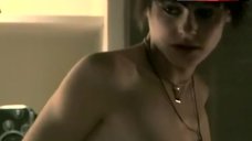 5. Sarah Shahi Naked Boobs – The L Word