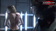 5. Tricia Helfer Side Boob – Battlestar Galactica