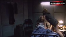 10. Tricia Helfer in Black Bra and Panties – Battlestar Galactica: The Plan
