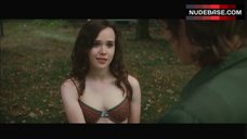Ellen Page Shows Lingerie – Whip It