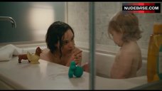 10. Ellen Page Nude in Bathtub with Baby – Tallulah