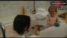 5. Ellen Page Nude in Bathtub with Baby – Tallulah