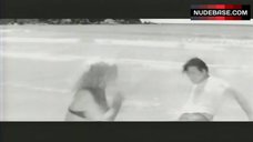 10. Elke Sommer Hot Scene on Beach – Sweet Violence