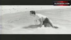 3. Elke Sommer Hot Scene on Beach – Sweet Violence