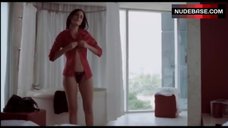 10. Ana Serradilla Topless in Thong – La Otra Familia