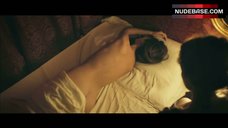 10. Virginie Ledoyen Full Naked Sleeping on Bed – Farewell, My Queen