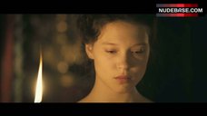 9. Virginie Ledoyen Full Naked Sleeping on Bed – Farewell, My Queen