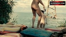 9. Maria Kraakman Full Naked on Beach – My Queen Karo