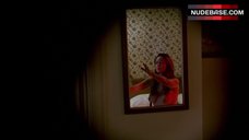 8. Olivia Hussey Topless on Bed – Psycho Iv